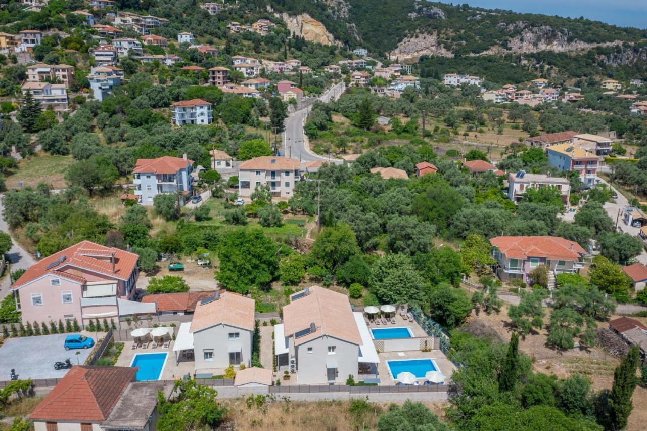 Grappolo Lefkada Villas - Villa Vertzami Just 2 Km From Lefkada Town Apolpaina ภายนอก รูปภาพ