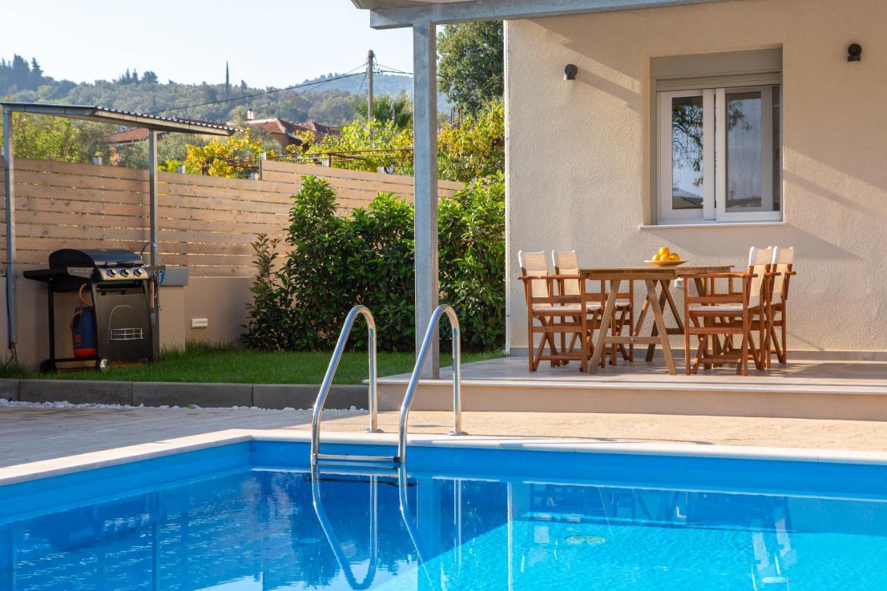 Grappolo Lefkada Villas - Villa Vertzami Just 2 Km From Lefkada Town Apolpaina ภายนอก รูปภาพ