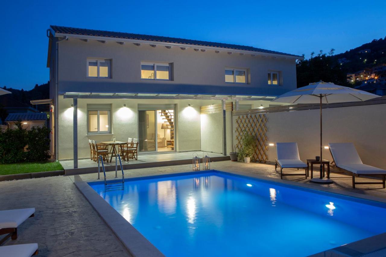 Grappolo Lefkada Villas - Villa Vertzami Just 2 Km From Lefkada Town Apolpaina ภายนอก รูปภาพ