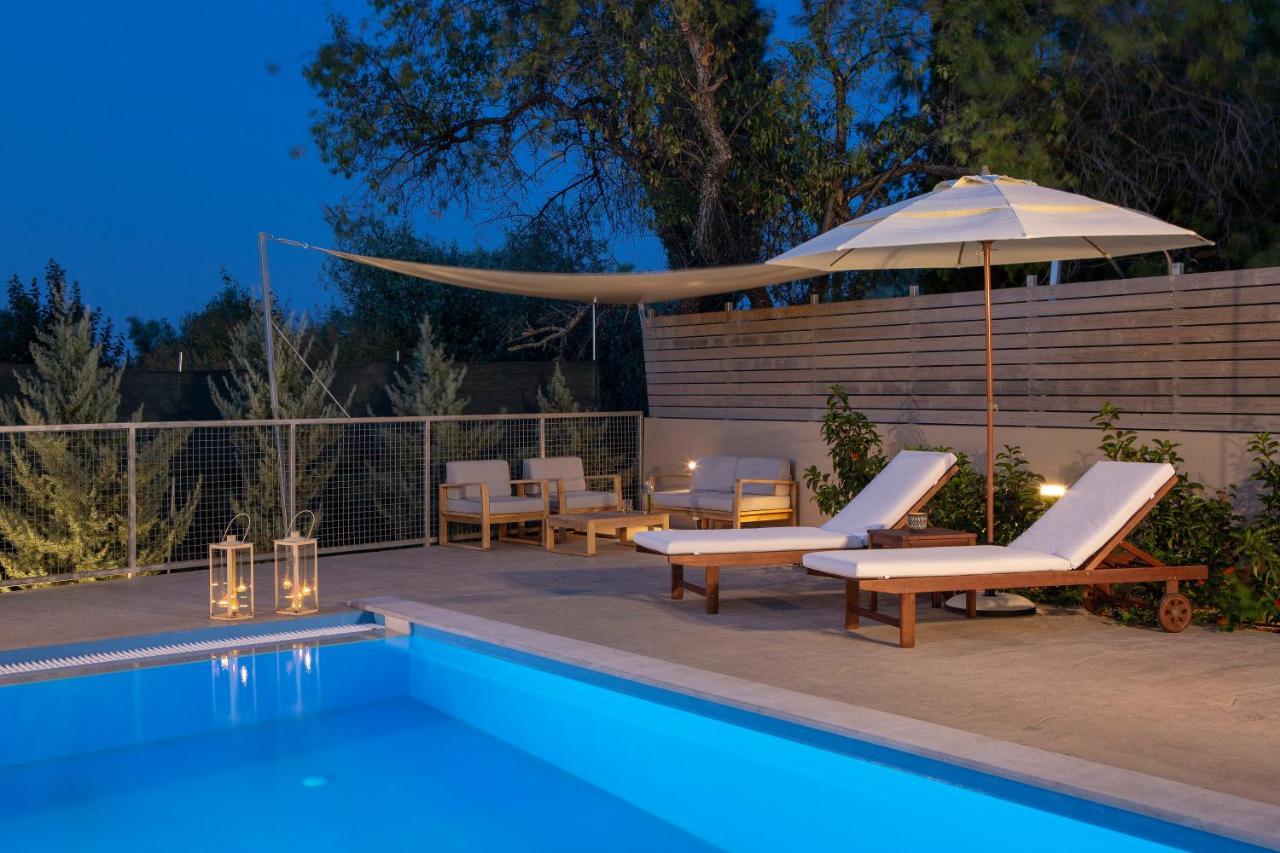 Grappolo Lefkada Villas - Villa Vertzami Just 2 Km From Lefkada Town Apolpaina ภายนอก รูปภาพ